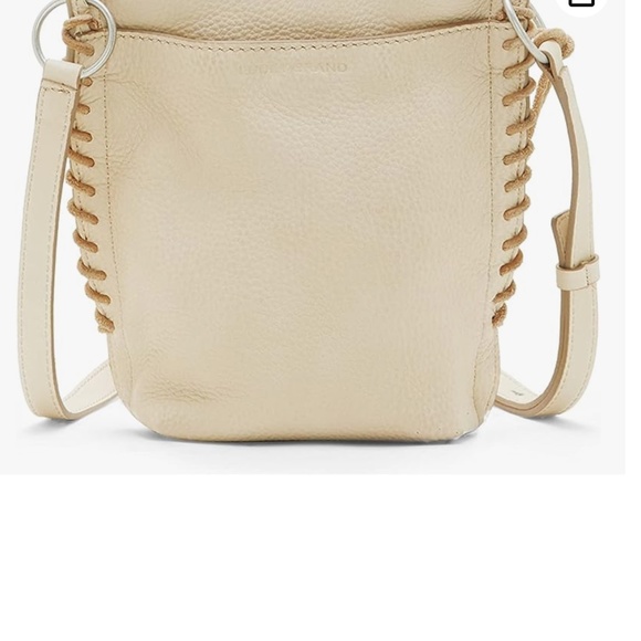 Lucky Brand Lika Leather Crossbody in Stucco Multi - Picture 6 of 7